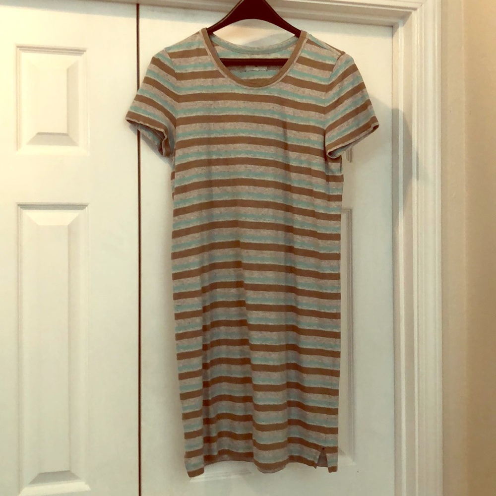 Lou Grey striped T-shirt dress